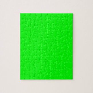 Benutzerdefinierter Designer für grüne Farbe Puzzle