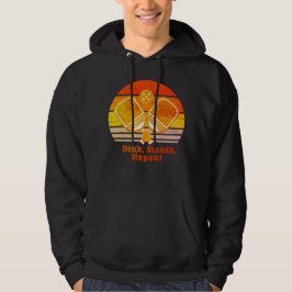 Benutzerdefinierter Dink und Smash Sunset Design P Hoodie
