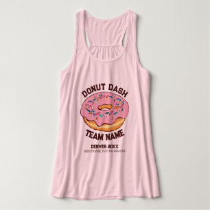 Benutzerdefinierter Donut-Dash-Team-Tank Tank Top