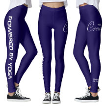 Benutzerdefinierter Druck Yoga-Crew Dark Blue