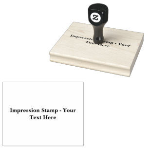 Benutzerdefinierter Eindruckstempel Personalisiert Gummistempel