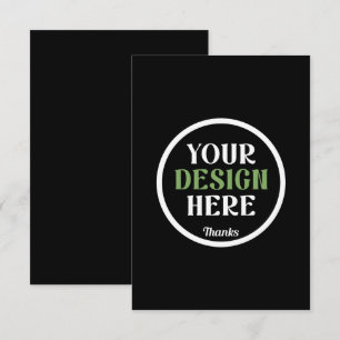 benutzerdefinierter, einzigartiger, schlanker und begleitkarte