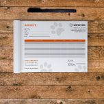 Benutzerdefinierter Empfang von Pet Sitter Notizblock<br><div class="desc">Dieses Notizblock ist perfekt für Heimtierbetreuer und Heimtierpfleger geeignet und kombiniert Funktionalität mit personalisiertem Branding,  um Ihre tägliche Arbeit und Ihre Interaktion mit dem Kunden zu verbessern.</div>