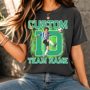 Benutzerdefinierter erfahrener Fußballspieler, Tea T-Shirt