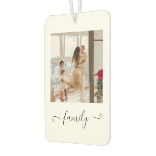 Benutzerdefinierter Familienfoto-Erfischer Autolufterfrischer