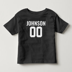 Benutzerdefinierter Familienname Kleinkind T-shirt
