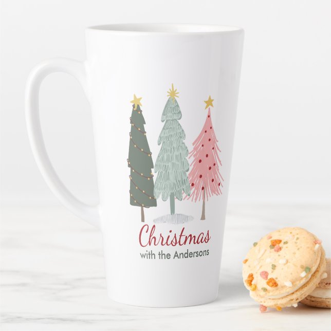 Benutzerdefinierter Familienname Moderne Minimalis Milchtasse (Beispiel)