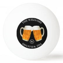 Benutzerdefinierter Familienname und Monogramm Bie