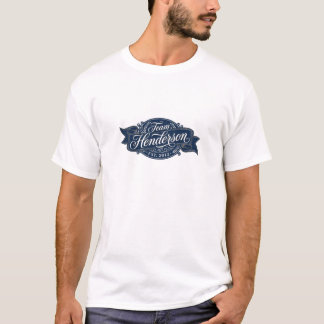 Benutzerdefinierter Familienzusammenkunfts-Teamnam T-Shirt