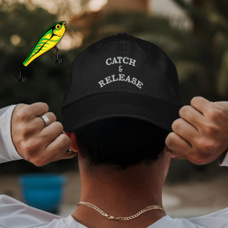 Benutzerdefinierter Fang- und Freigabegenuss für A Bestickte Baseballkappe
