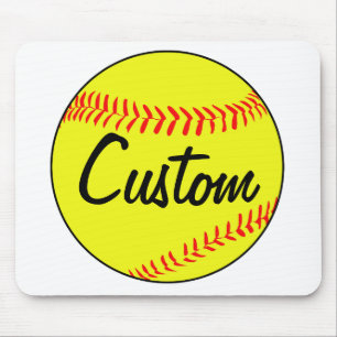 Benutzerdefinierter Fastfeld-Softball-Maus-Pad Mousepad