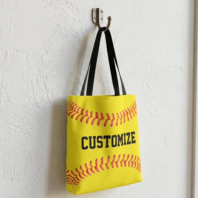 Benutzerdefinierter Fastfeld-Softball-Teamname ode (Customizable softball bags for fastpitch softball players, moms, teams and fans.)
