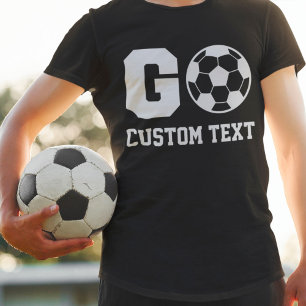 Benutzerdefinierter "Favoritenfußballspieler" T-Shirt