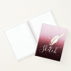 Benutzerdefinierter Federkugelschreiber Notizbuch