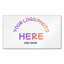 Benutzerdefinierter Firmenlogo-Name Visitenkartenm
