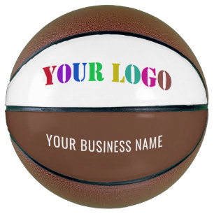 Benutzerdefinierter Firmenlogo-Text Werbe-Basketba Basketball