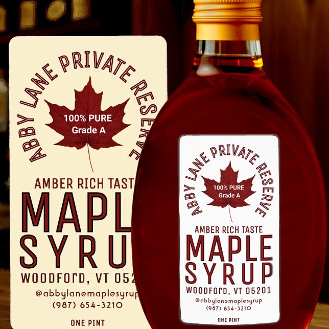 Benutzerdefinierter Firmenname Rotes Ahornblatt-Ci (Von Creator hochgeladen)