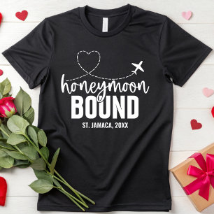 Benutzerdefinierter Flitterwochen-Urlaub Neuvermäh T-Shirt