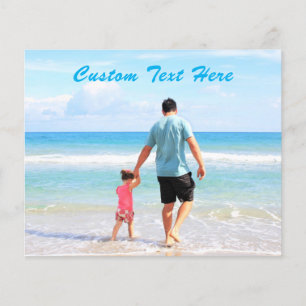 Benutzerdefinierter Flyer für das Foto mit Textnam