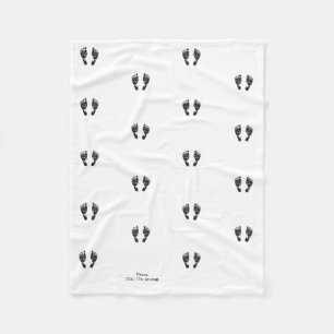 Benutzerdefinierter Footprint   Hochladen des Baby Fleecedecke