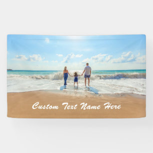 Benutzerdefinierter Foto-Banner mit Ihren Fotos un Banner