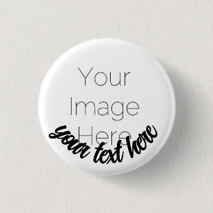 Benutzerdefinierter Foto-Button-Anstecker – Person Button
