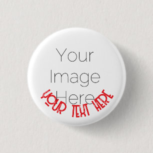 Benutzerdefinierter Foto-Button-Anstecker – Person Button