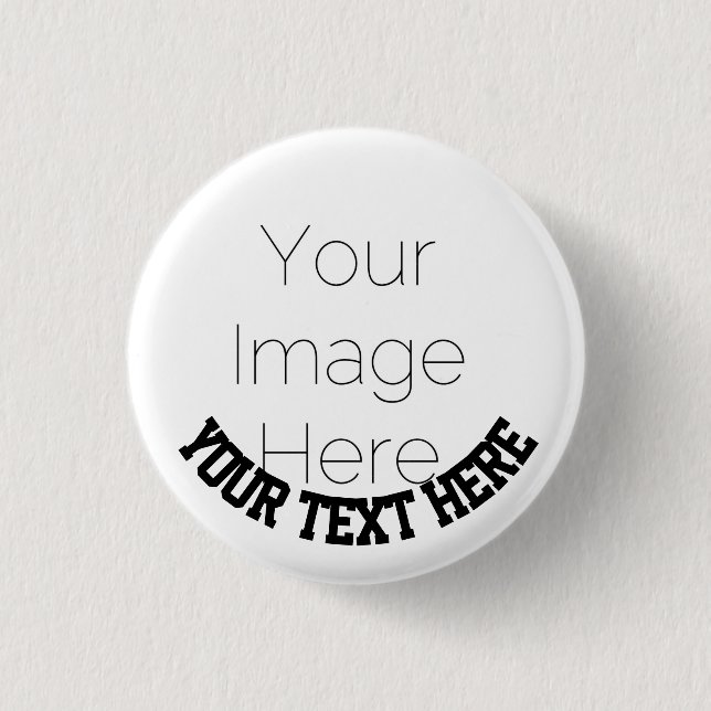 Benutzerdefinierter Foto-Button-Anstecker – Person Button (Vorderseite)