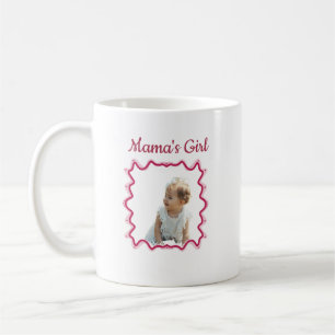 Benutzerdefinierter Foto-Coquette-Wellig-Rahmen-Be Kaffeetasse