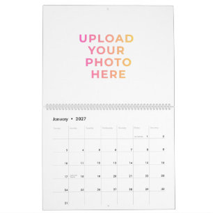 Benutzerdefinierter Foto-, Familien- und Geschäfts Kalender