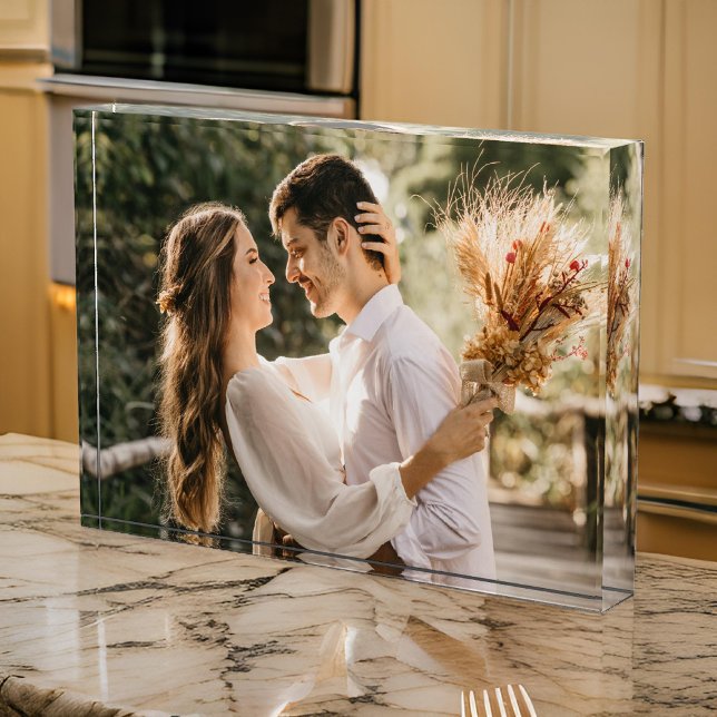 Benutzerdefinierter Foto-Foto-Block, Geschenk für  Fotoblock (personalized photo gift, custom photo frame, photo frame gift, Christmas gifts for mom, wedding gift)