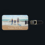 Benutzerdefinierter Foto-Gepäckanhänger Gestalten  Gepäckanhänger<br><div class="desc">Custom Foto and Text Luggage Tag - Einzigartiges Design - Personalisierte Familie / Freunde oder Persönliche Tags Geschenk - Hinzufügen von Text und Foto - Vergrössern und verschieben Sie Elemente mit dem Anpassungs-Tool ! Wählen Sie Schriftart / Größe / Farbe! Viel Glück - Seien Sie glücklich :)</div>