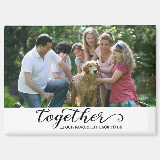 Benutzerdefinierter Foto-Kühlschrank Magnet (Vorderseite)