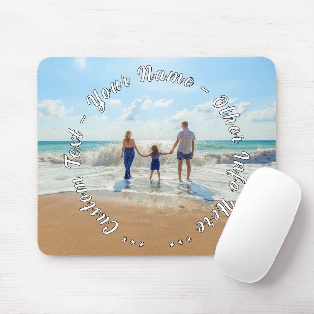 Benutzerdefinierter Foto-Mauszeiger und benutzerde Mousepad (Mit Mouse)