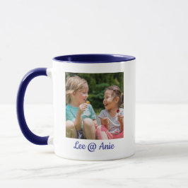 Benutzerdefinierter Foto-Mug mit Namen der besten  Tasse