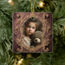 Benutzerdefinierter Foto-Ornament-Design-Weihnacht