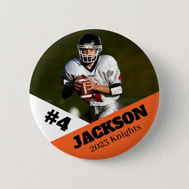Benutzerdefinierter Foto-Sportschalter / Button-Fu Button (Vorderseite)