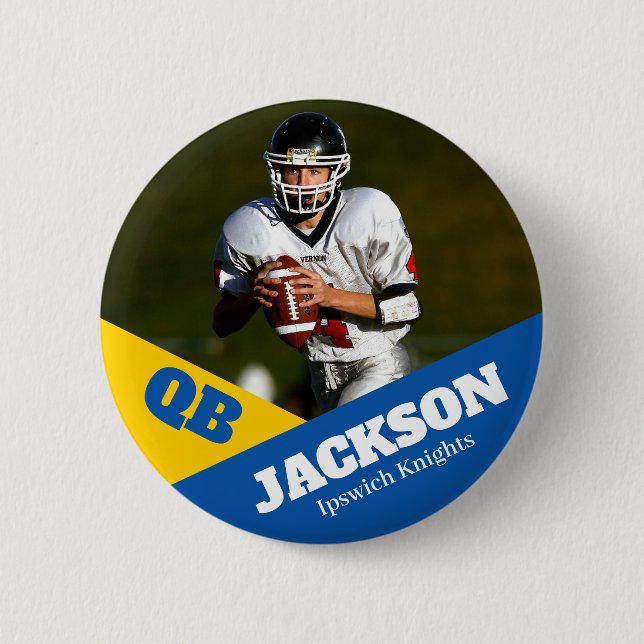 Benutzerdefinierter Foto-Sportschalter / Button-Fu Button (Vorderseite)