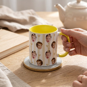 Benutzerdefinierter Foto-Streifenbecher Süßes Ba Tasse