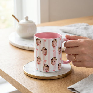 Benutzerdefinierter Foto-Streifenbecher Süßes Ba Tasse