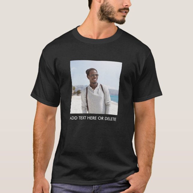 Benutzerdefinierter Foto T-Shirt (Vorderseite)