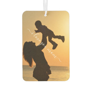 Benutzerdefinierter Foto Text Air Freshener - I Li Autolufterfrischer