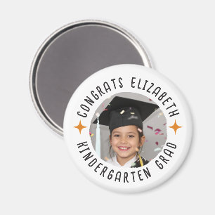 Benutzerdefinierter Foto Text Kindergarten Abschlu Magnet