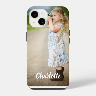 Benutzerdefinierter Foto-Text Personalisierte iPho iPhone 14 Hülle