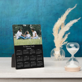 Benutzerdefinierter Foto- und Namenskalender 2026  Fotoplatte