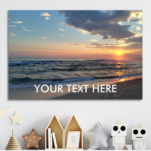 Benutzerdefinierter Foto- und Text-Personalisierte Poster