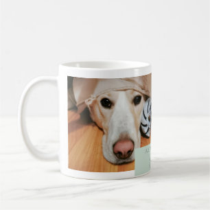 Benutzerdefinierter Fotobecher für Tierliebhaber.  Kaffeetasse