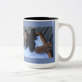Benutzerdefinierter Fotobecher Zweifarbige Tasse
