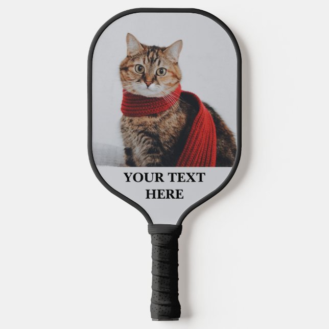 Benutzerdefinierter FotoErstellen Sie Ihre eigenen Pickleball Schläger (Vorderseite)