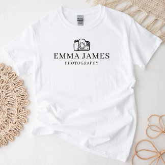 Benutzerdefinierter Fotograf Personalisierte Fotog T-Shirt